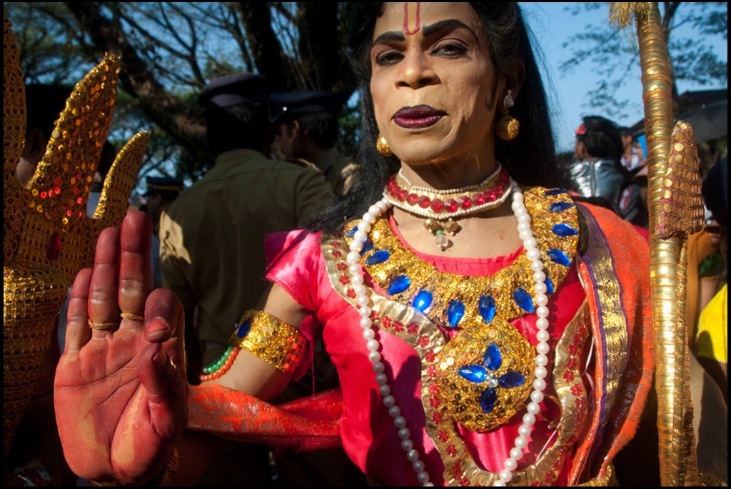 Photo of a parade: New Year's Day, Cochin, Kerela, India © Hinda Schuman