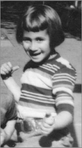 photo of Hinda Schuman as a little kid